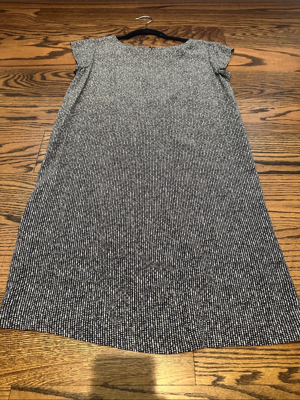 Women’s Sz. XXS Joie Shift Dress w/ black white & gray abstract pattern NWOT